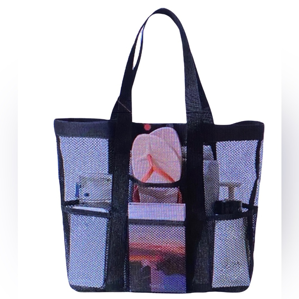 Women's Mesh Portable Beach or Anywhere Bag